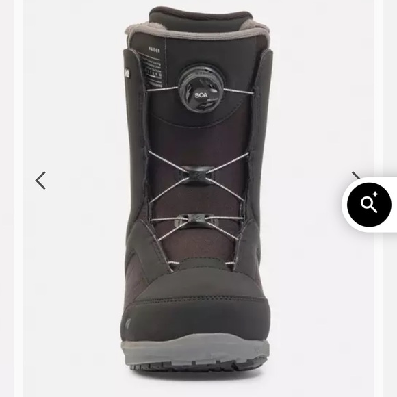 Raider K2 Men's Black Snowboard Boots with BOA System like new. Pristine. - Picture 1 of 3
